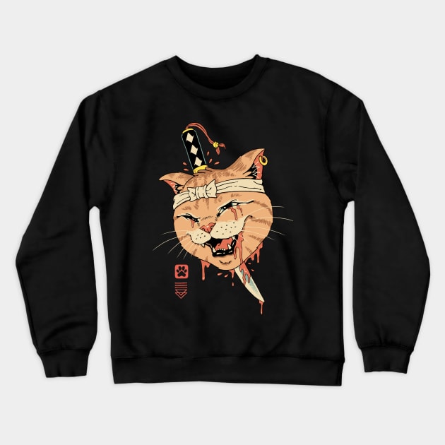 Catabuki Crewneck Sweatshirt by Vincent Trinidad Art